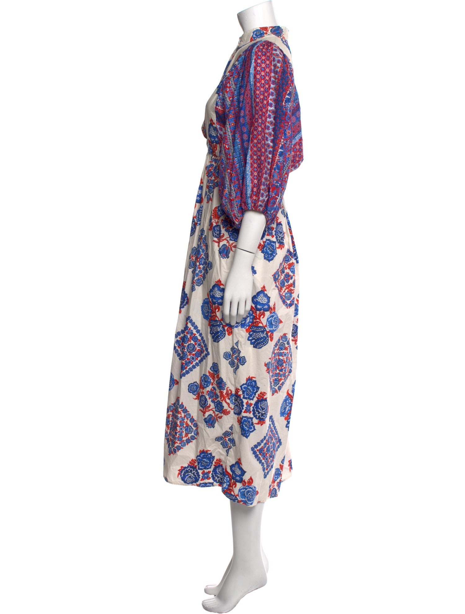 La DoubleJ Paisley Print Long Dress