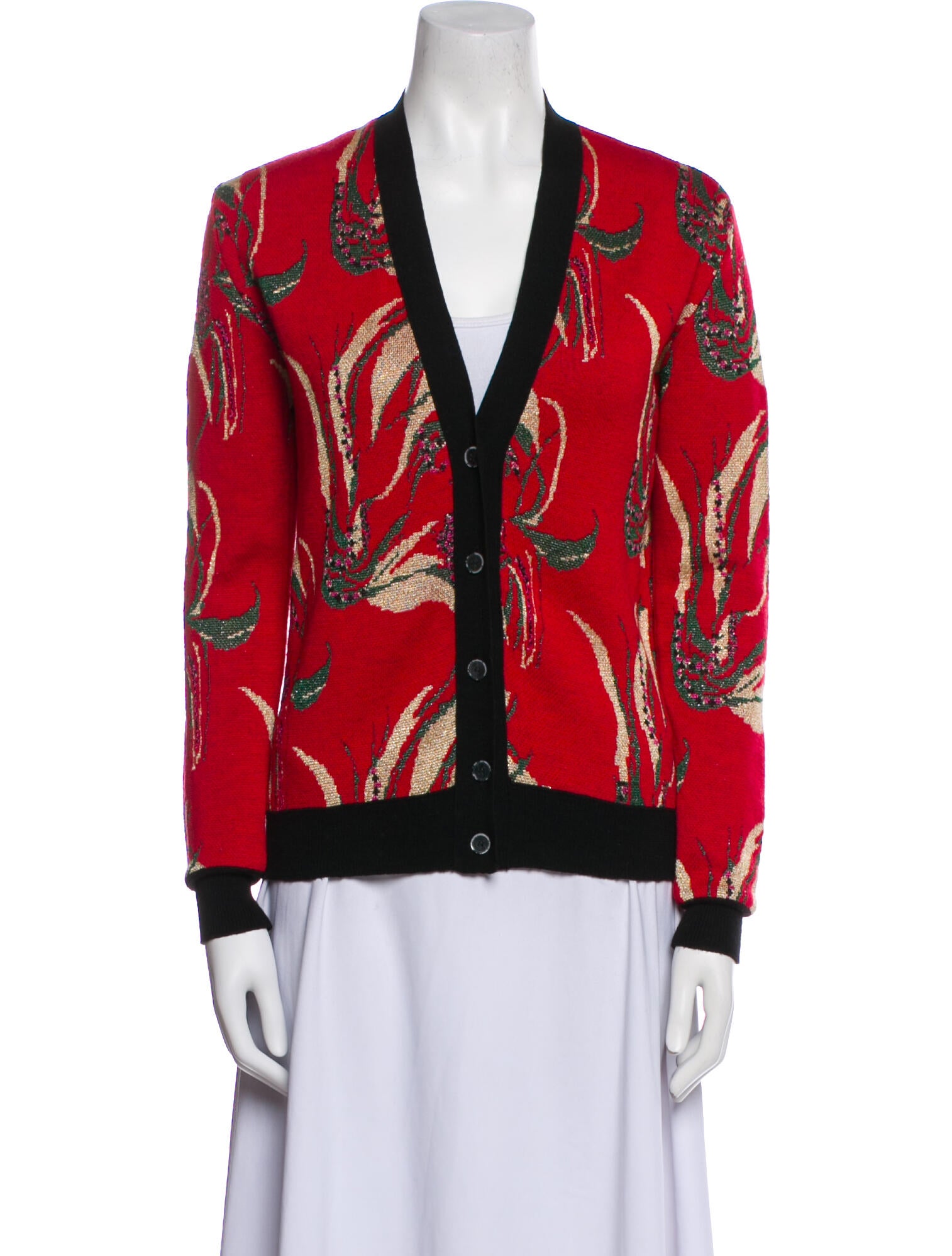 La DoubleJ Wool Printed Sweater