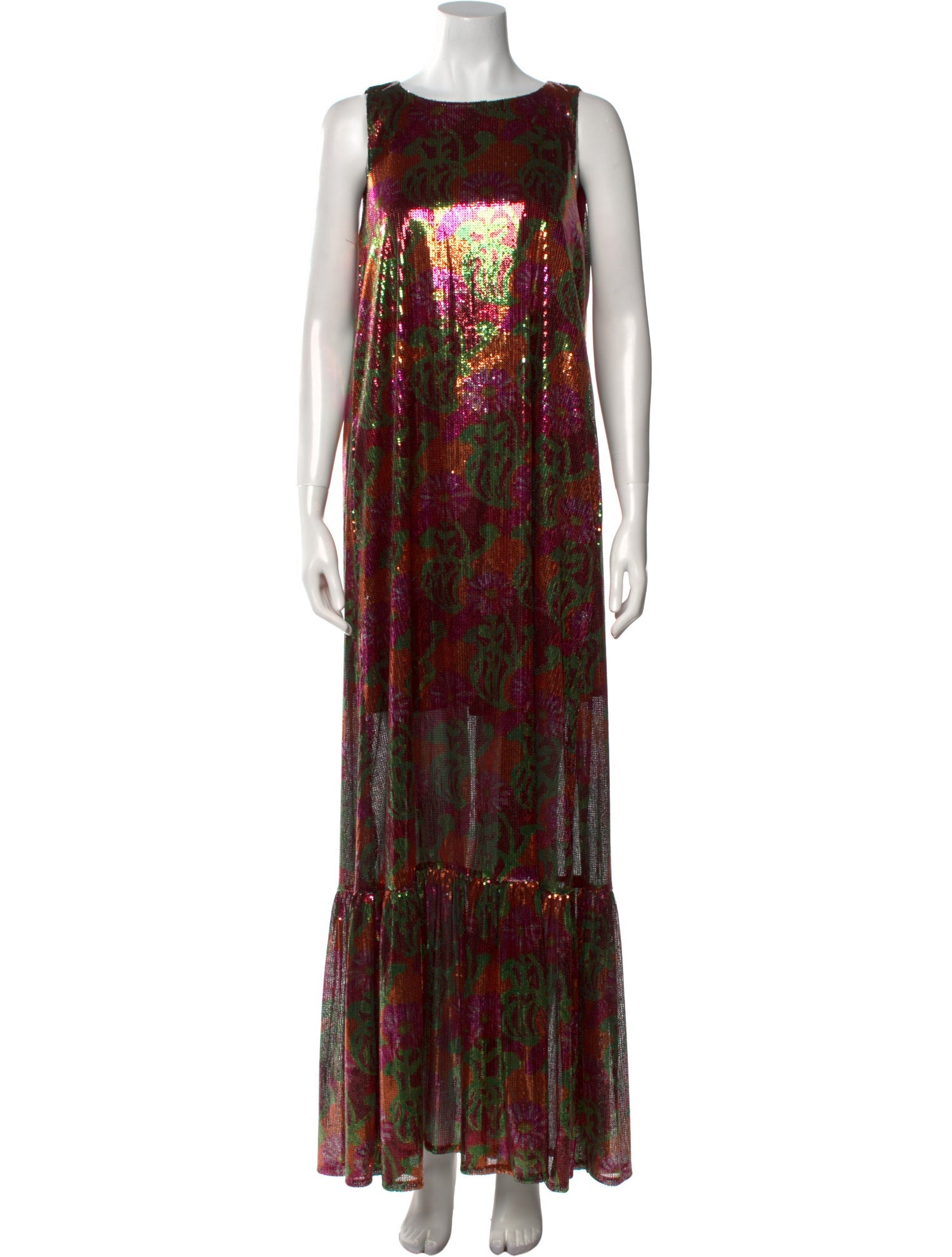 La DoubleJ Printed Long Dress w/ Tags