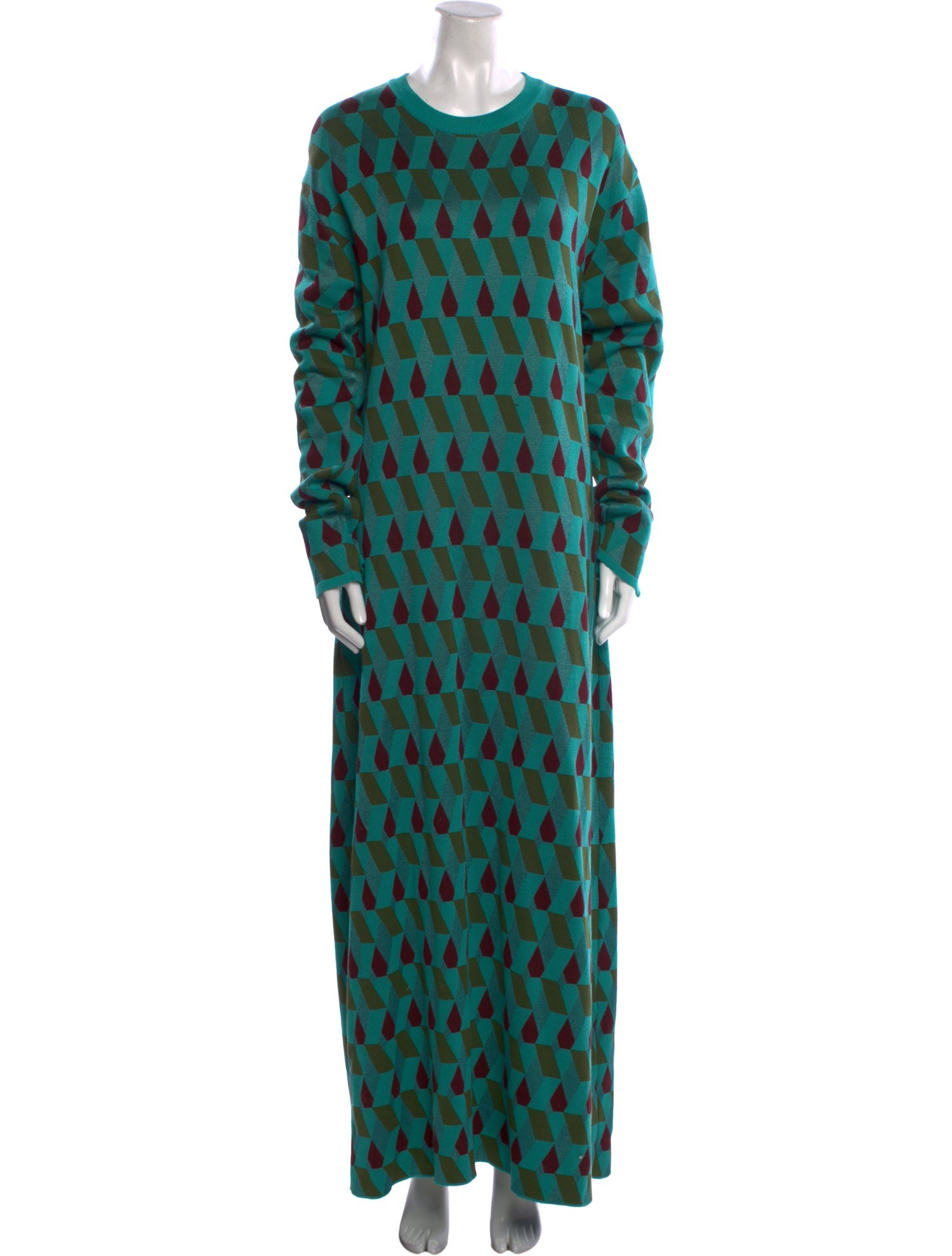 La DoubleJ Printed Long Dress