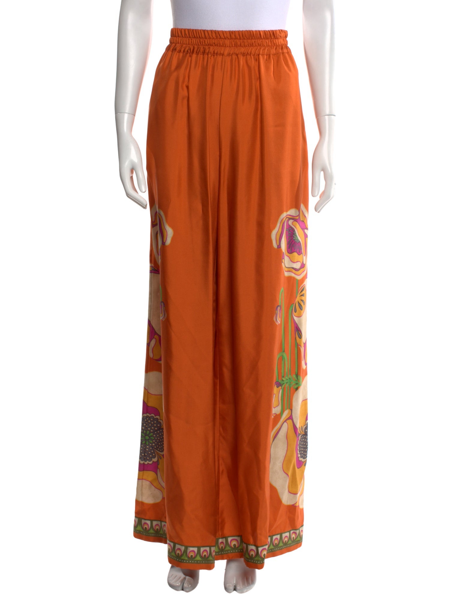 La DoubleJ Silk Wide Leg Pants w/ Tags