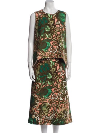 La DoubleJ Printed Skirt Set