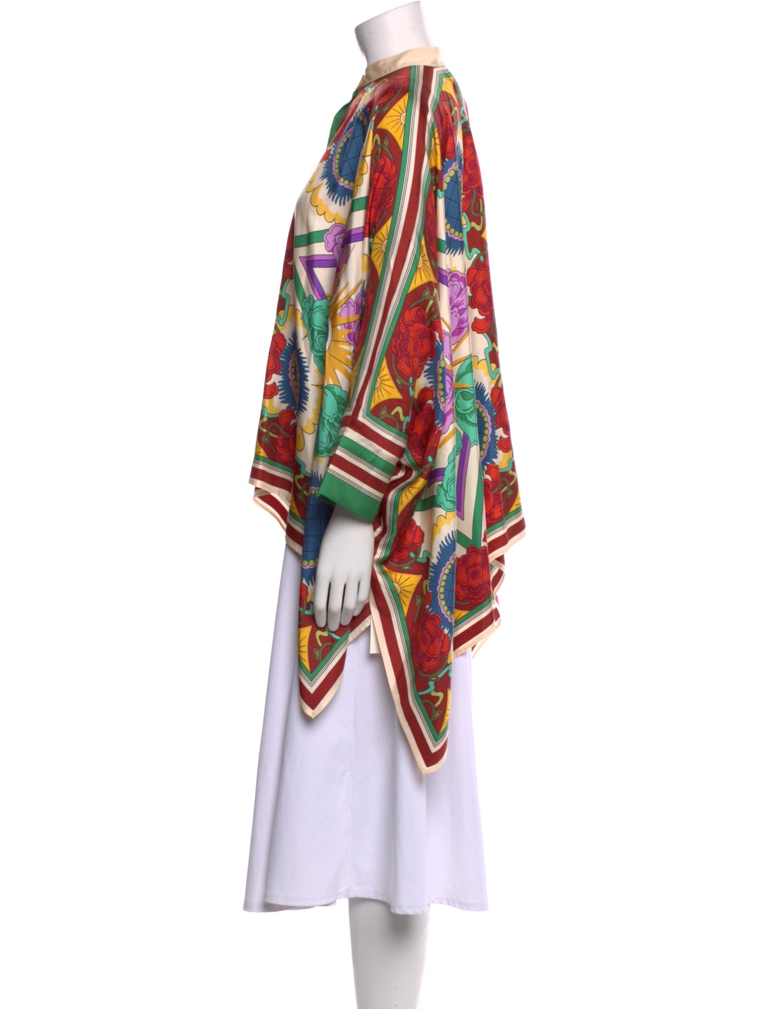 La DoubleJ Silk Printed Blouse