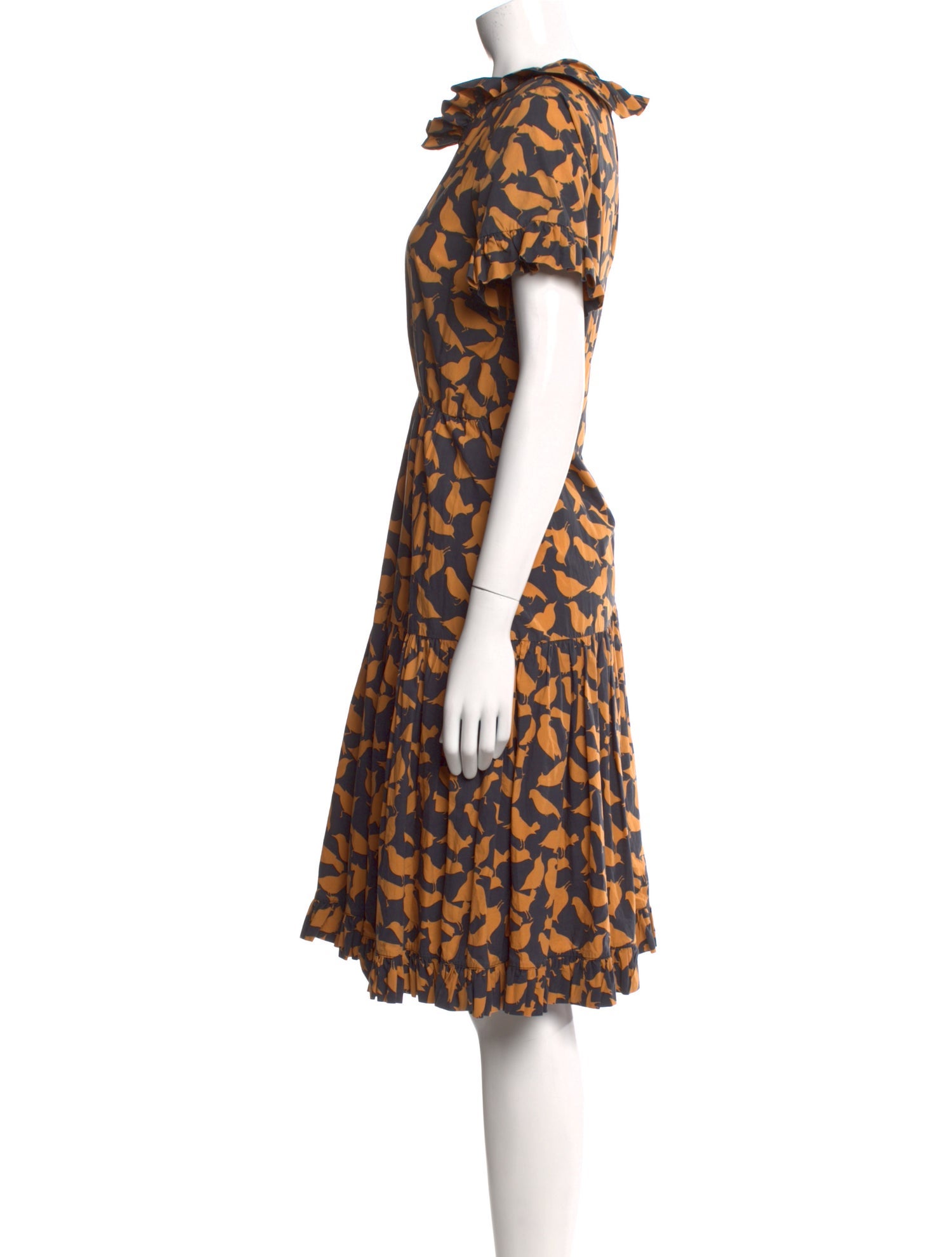 La DoubleJ Printed Knee-Length Dress