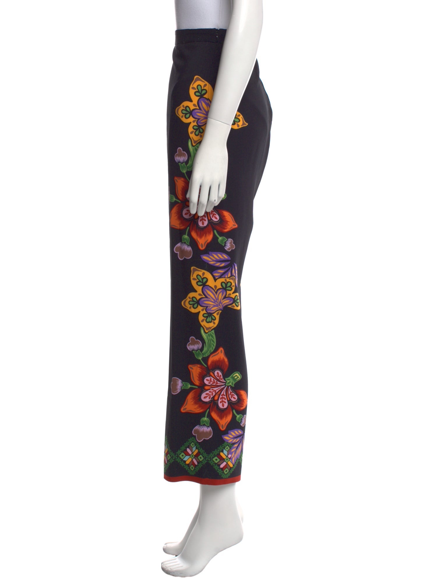 La DoubleJ Printed Wide Leg Pants