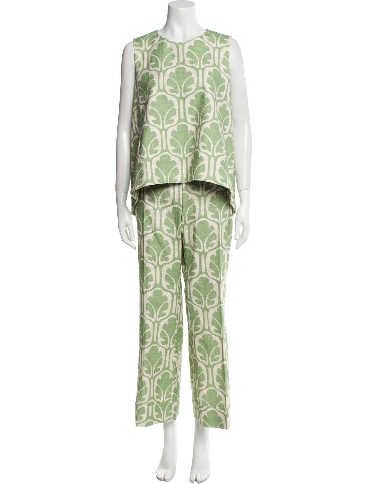 La DoubleJ Printed Pant Set w/ Tags