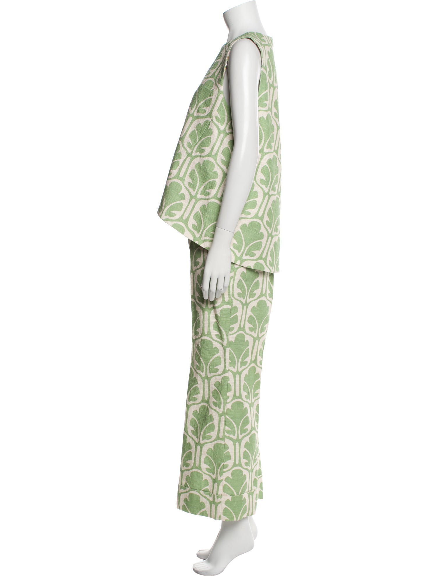 La DoubleJ Printed Pant Set w/ Tags