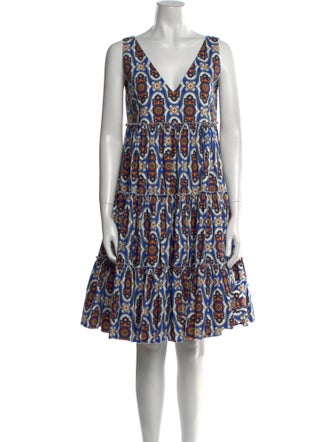 La DoubleJ Printed Mini Dress