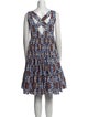 La DoubleJ Printed Mini Dress