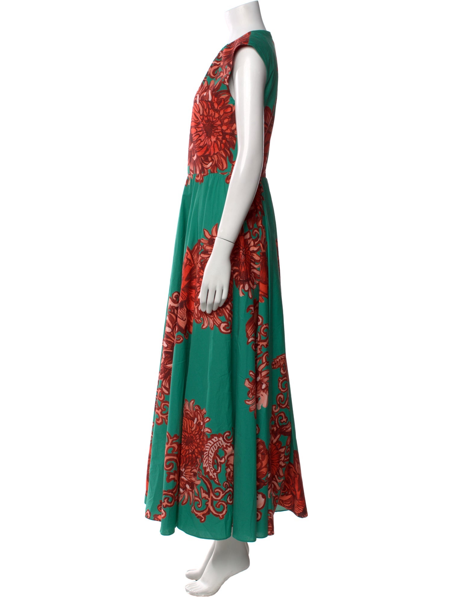 La DoubleJ Floral Print Long Dress