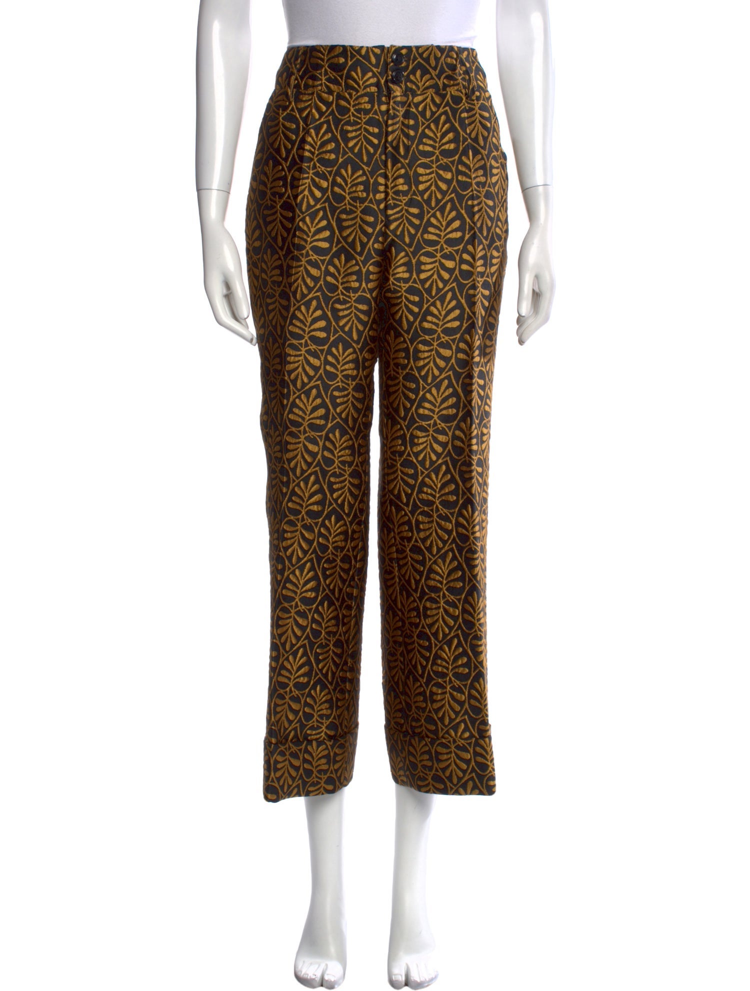 La DoubleJ Printed Wide Leg Pants