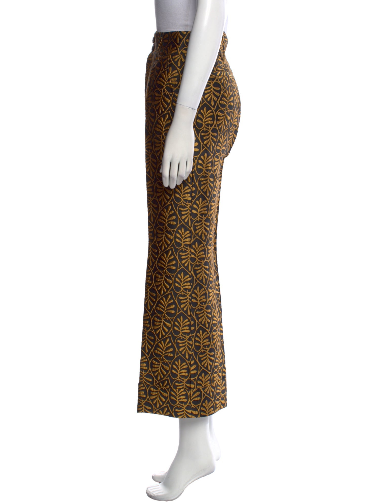 La DoubleJ Printed Wide Leg Pants