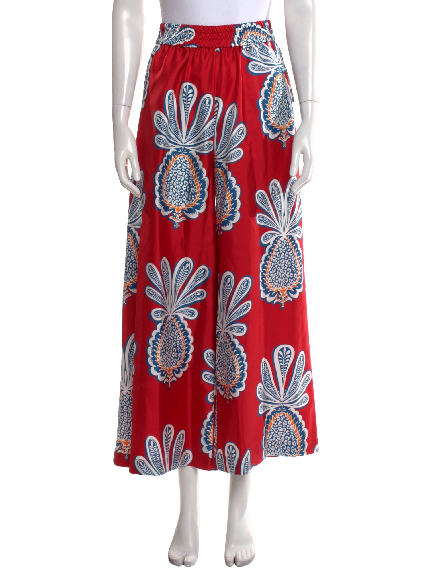 La DoubleJ Silk Wide Leg Pants