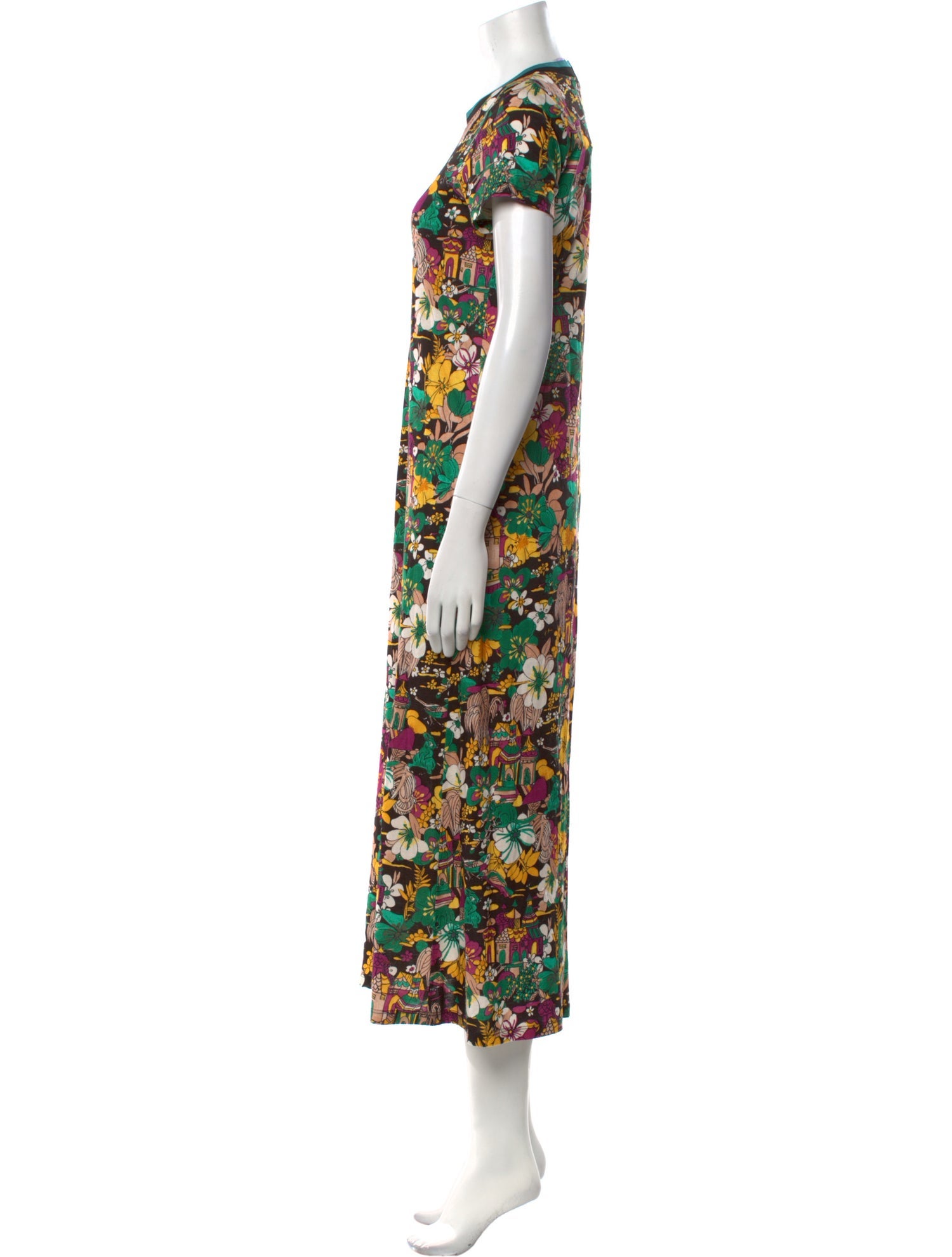 La DoubleJ Floral Print Long Dress