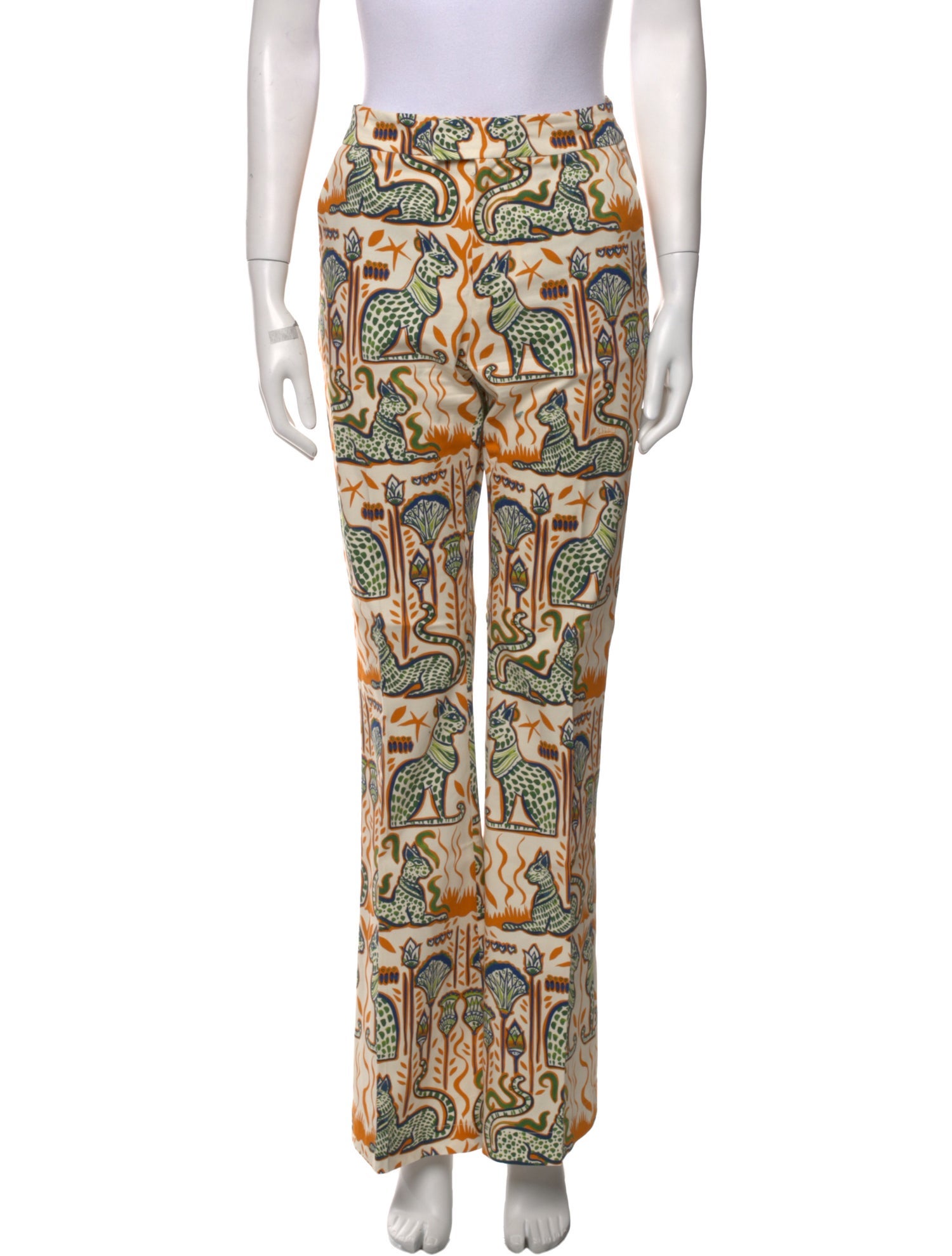 La DoubleJ Printed Wide Leg Pants