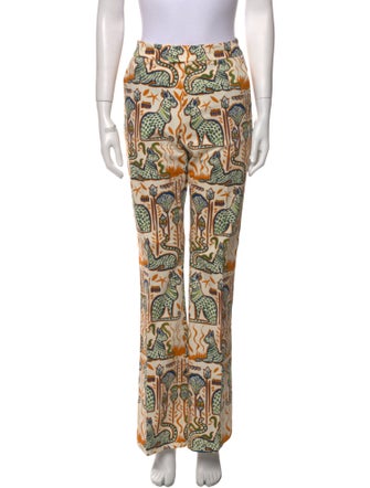 La DoubleJ Printed Wide Leg Pants