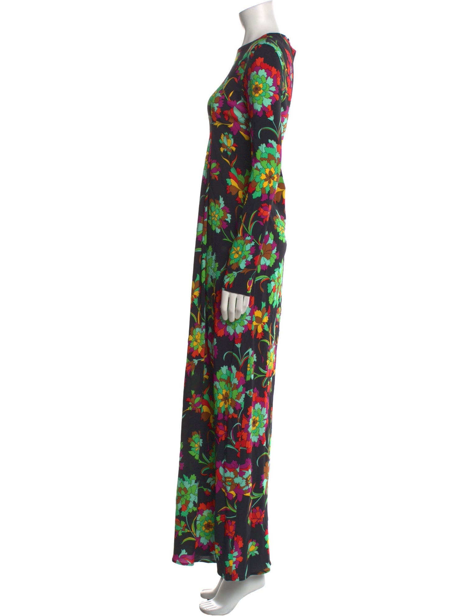 La DoubleJ Floral Print Long Dress