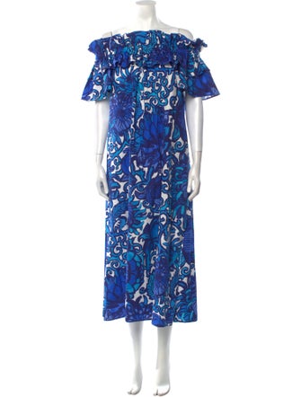 La DoubleJ Floral Print Long Dress