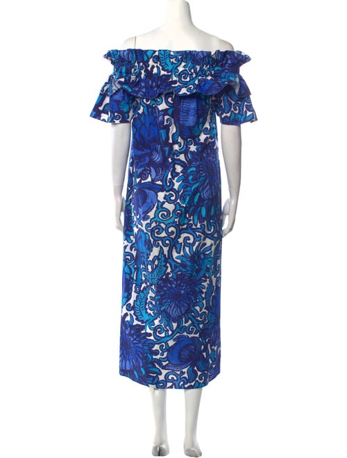 La DoubleJ Floral Print Long Dress