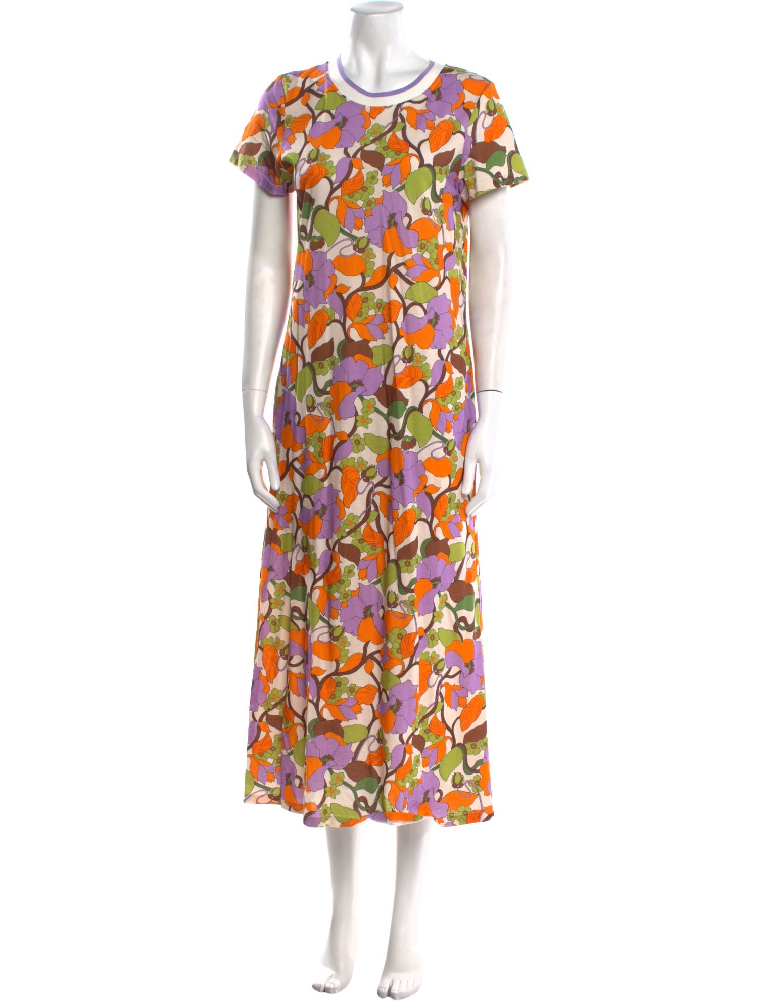La DoubleJ Floral Print Long Dress