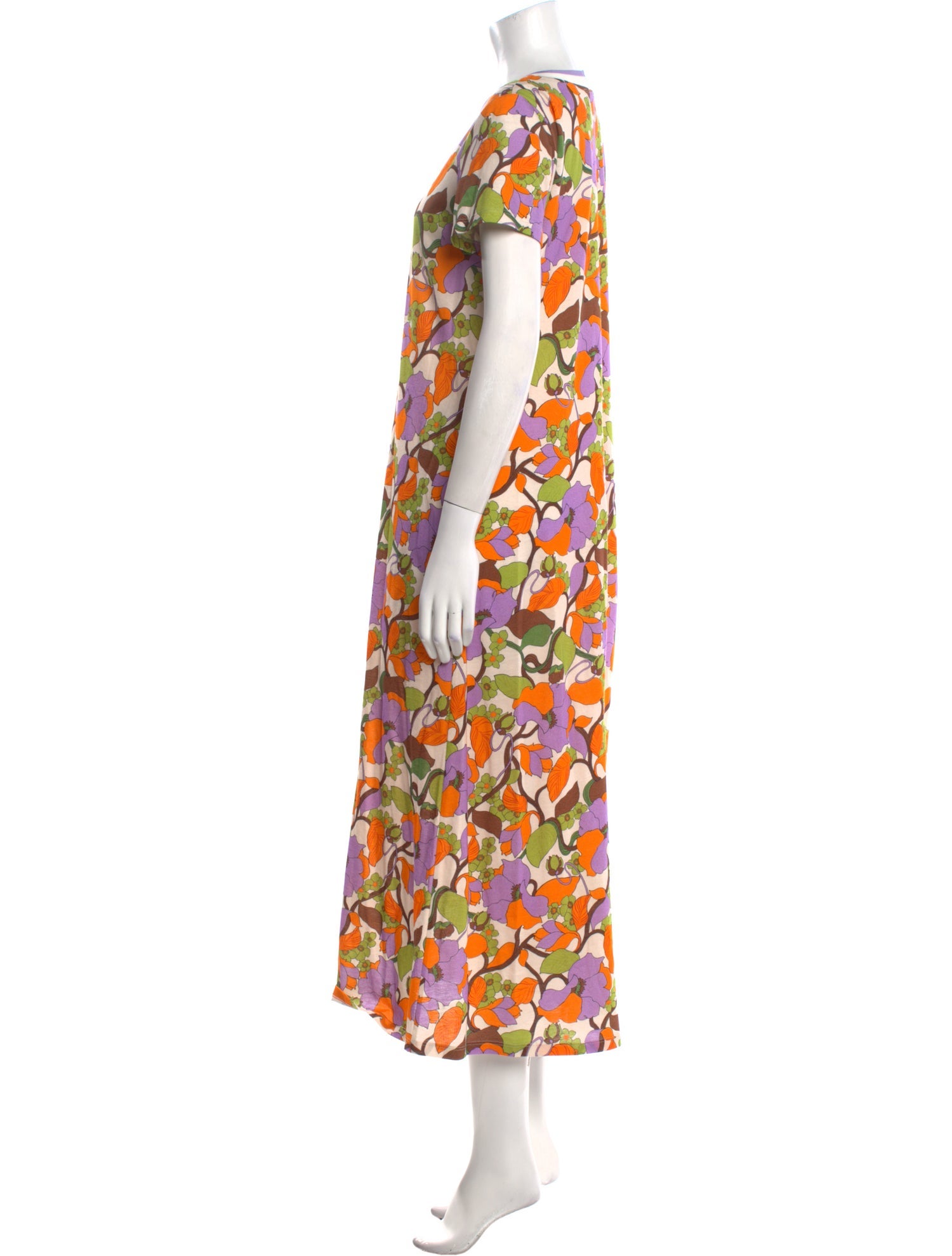 La DoubleJ Floral Print Long Dress