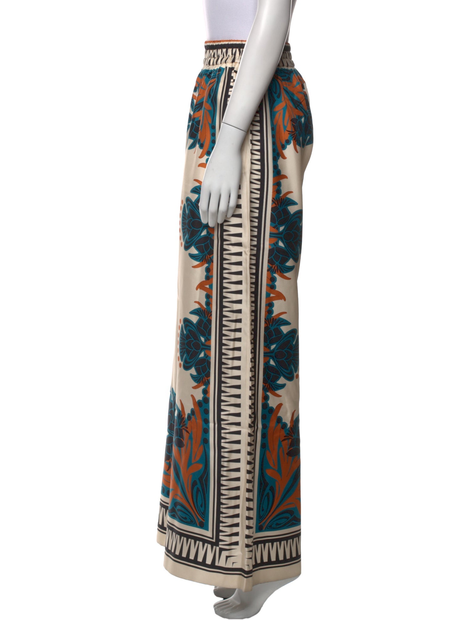 La DoubleJ Silk Wide Leg Pants