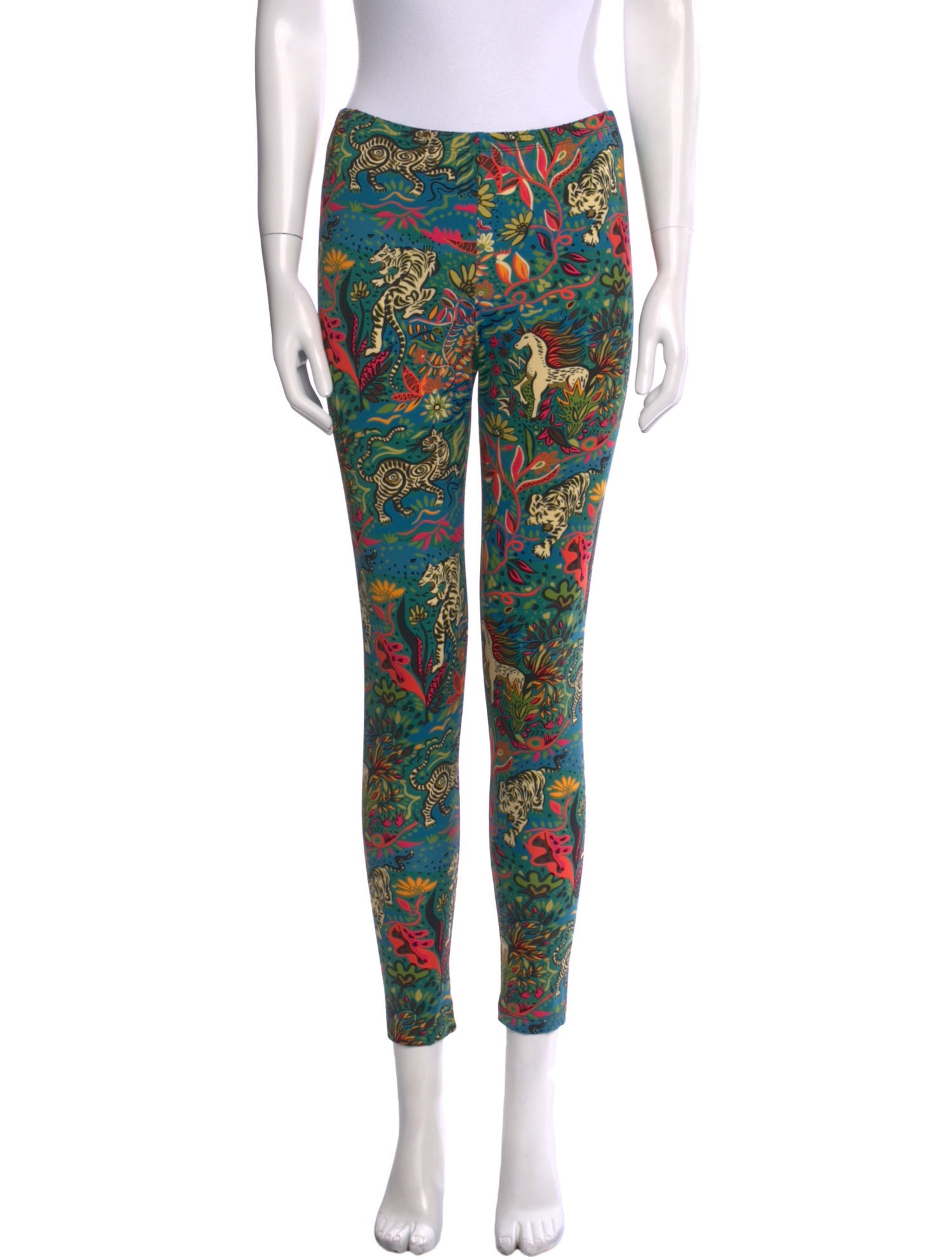La DoubleJ Printed Skinny Leg Pants