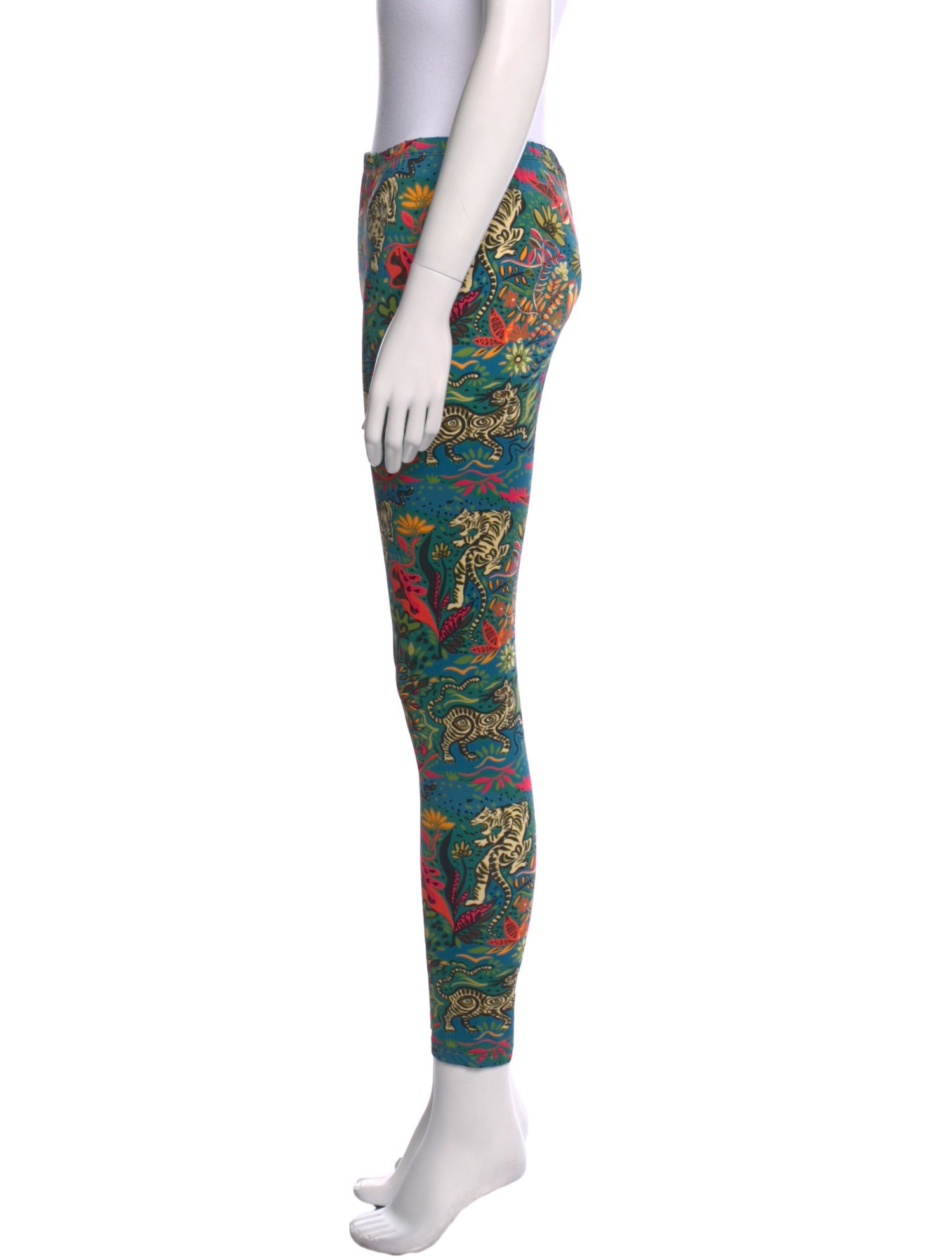 La DoubleJ Printed Skinny Leg Pants