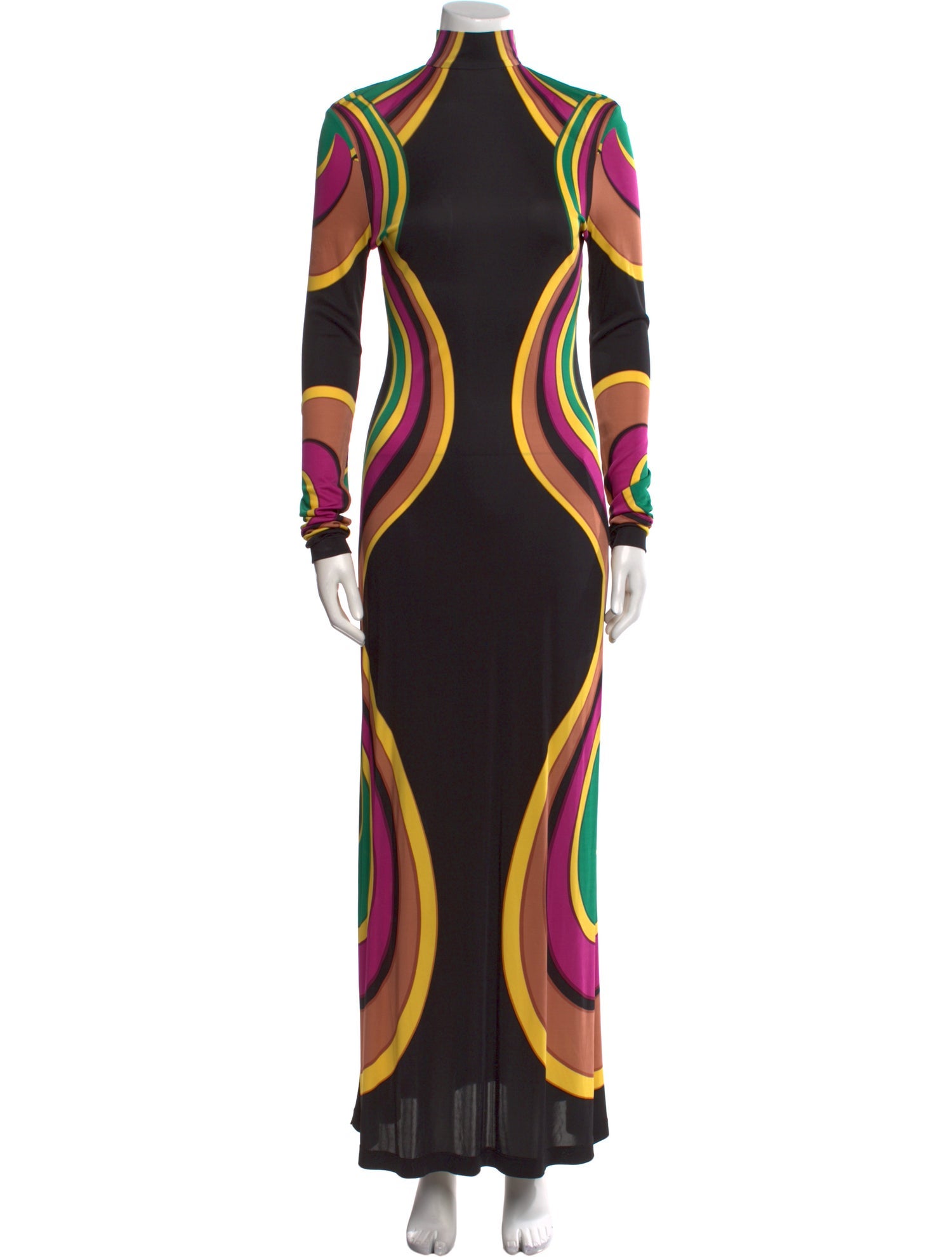 La DoubleJ Printed Long Dress