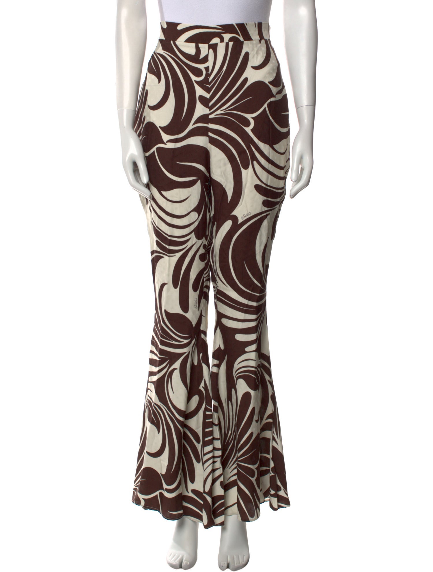 La DoubleJ Silk Wide Leg Pants