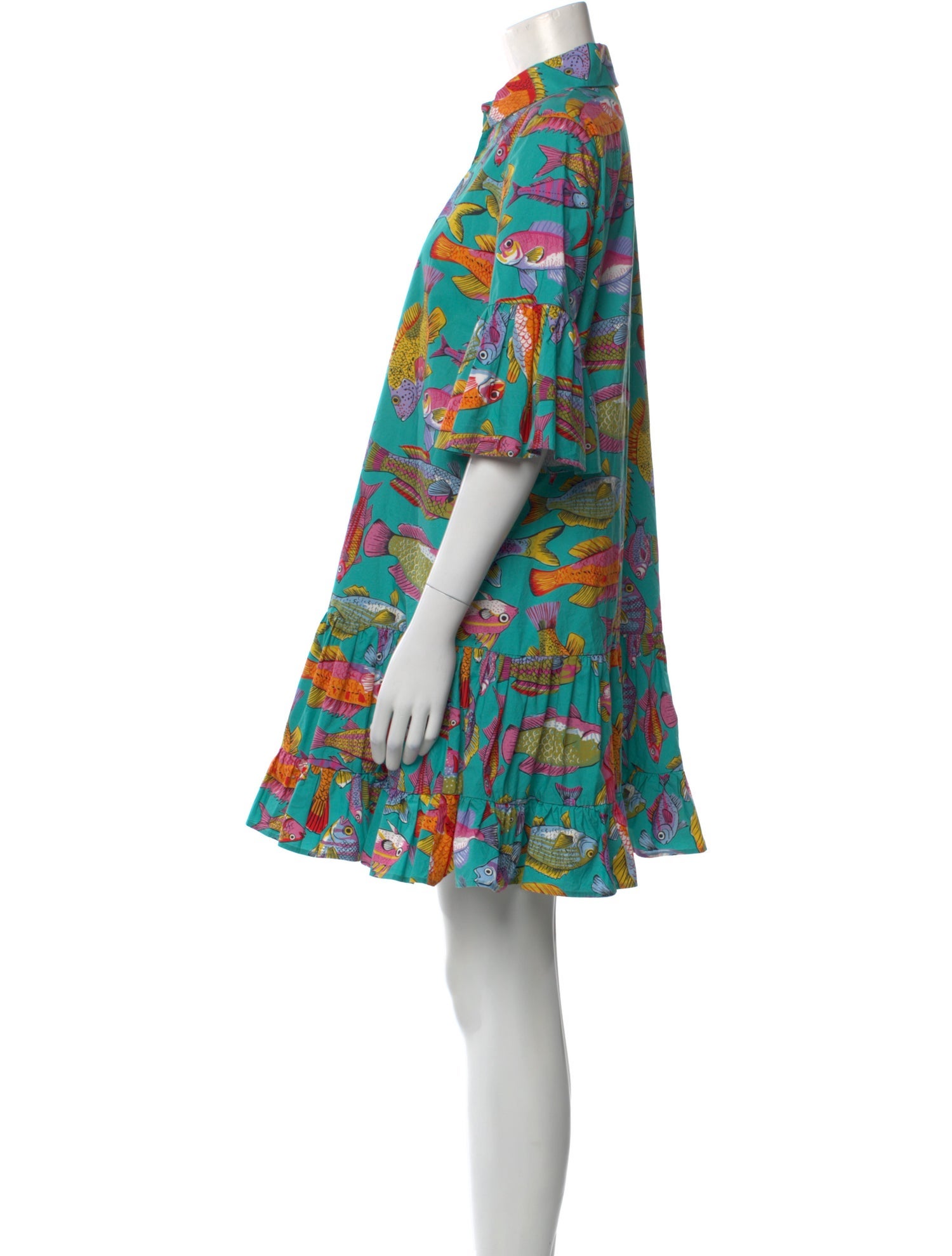 La DoubleJ Printed Mini Dress