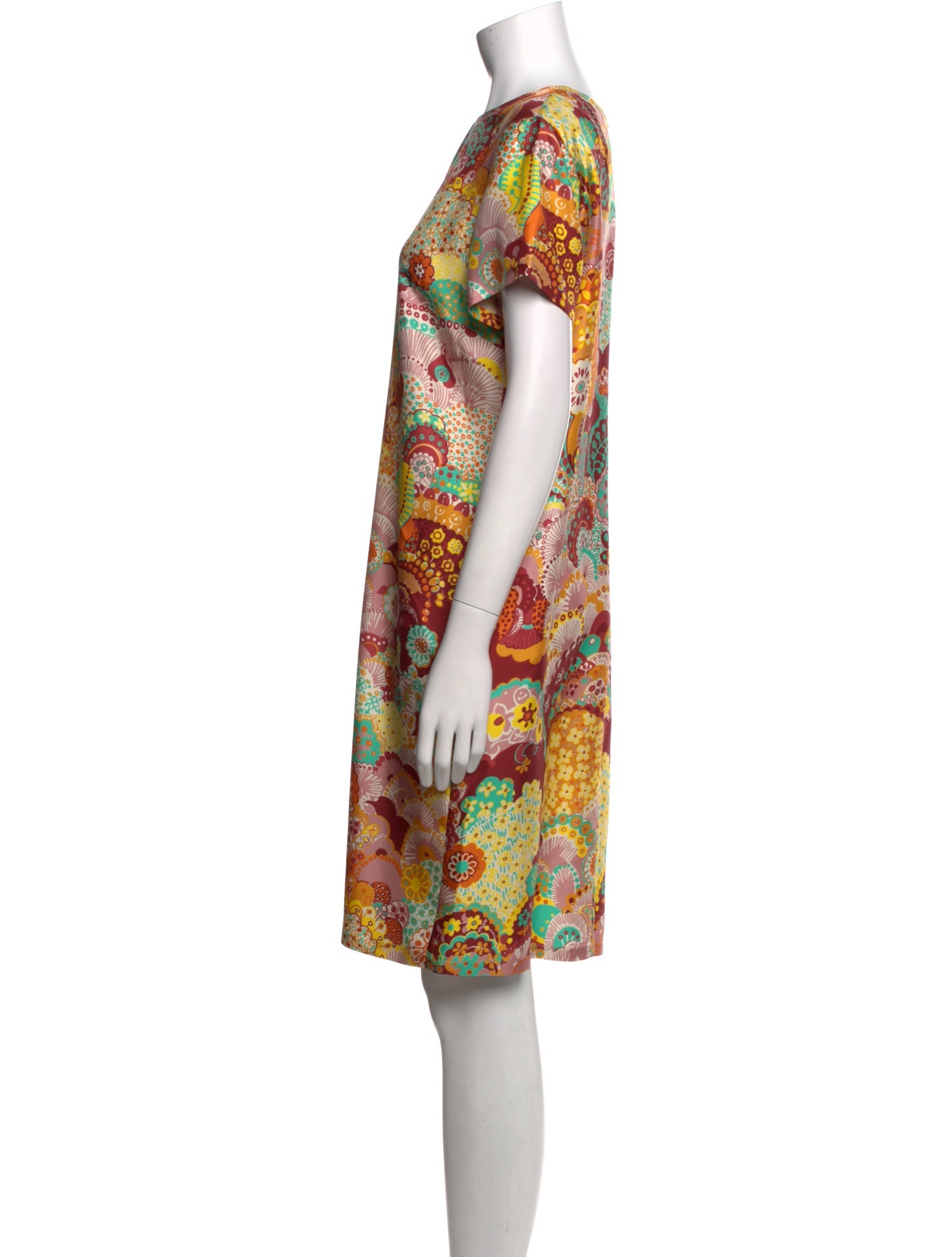 La DoubleJ Silk Knee-Length Dress