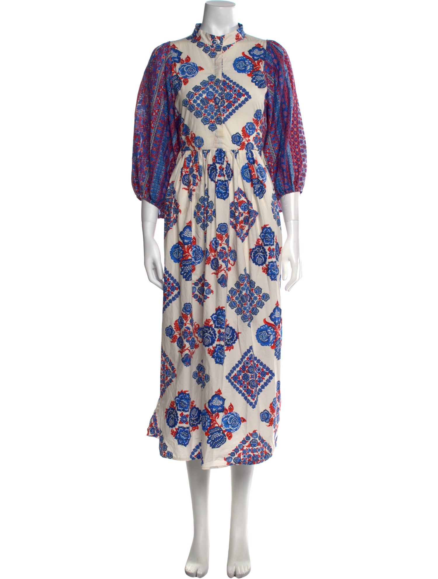 La DoubleJ Floral Print Long Dress