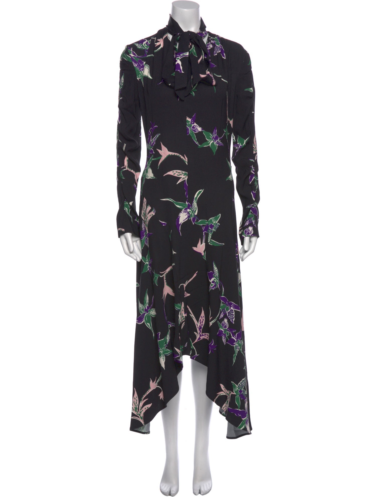 La DoubleJ Floral Print Long Dress w/ Tags