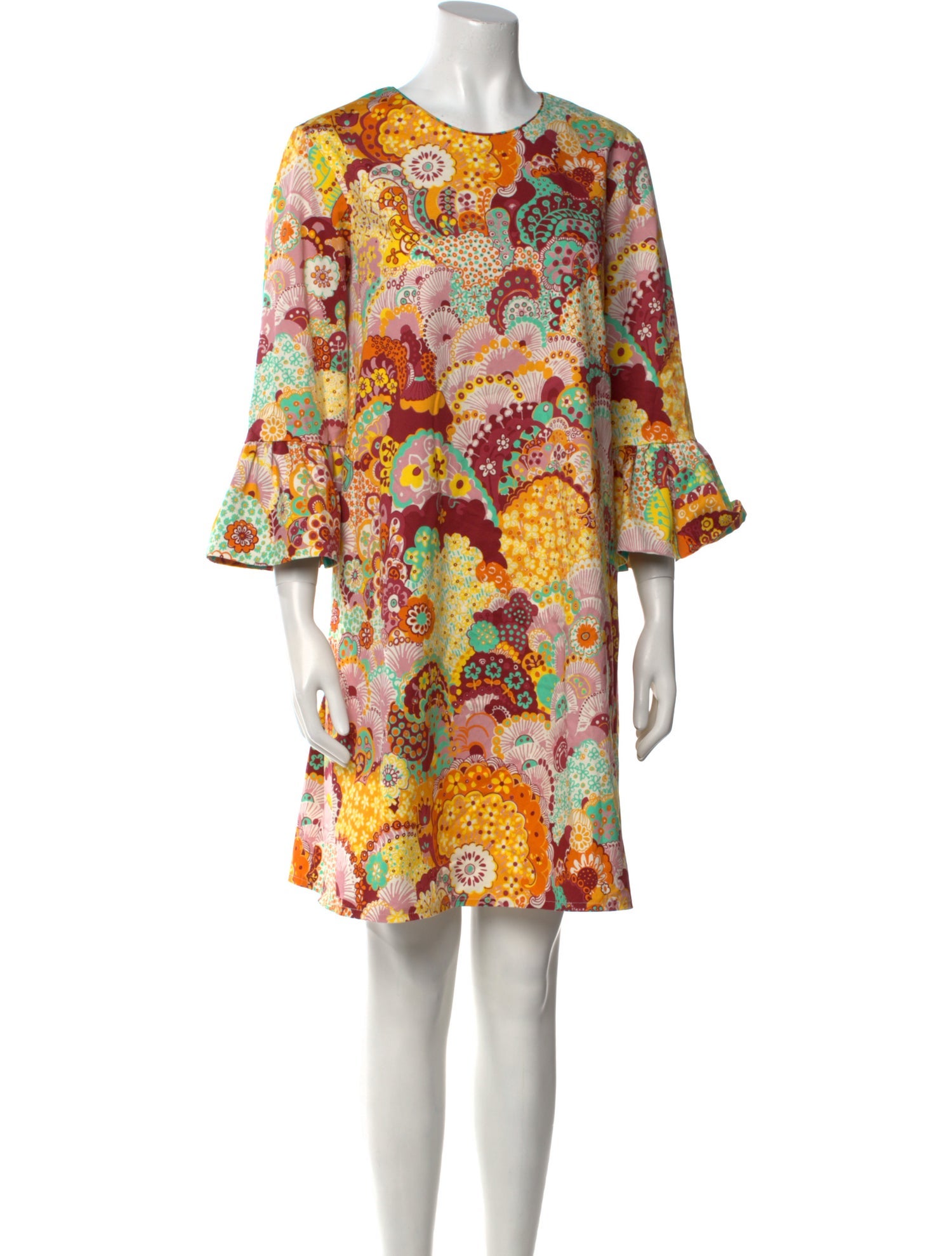 La DoubleJ Printed Mini Dress