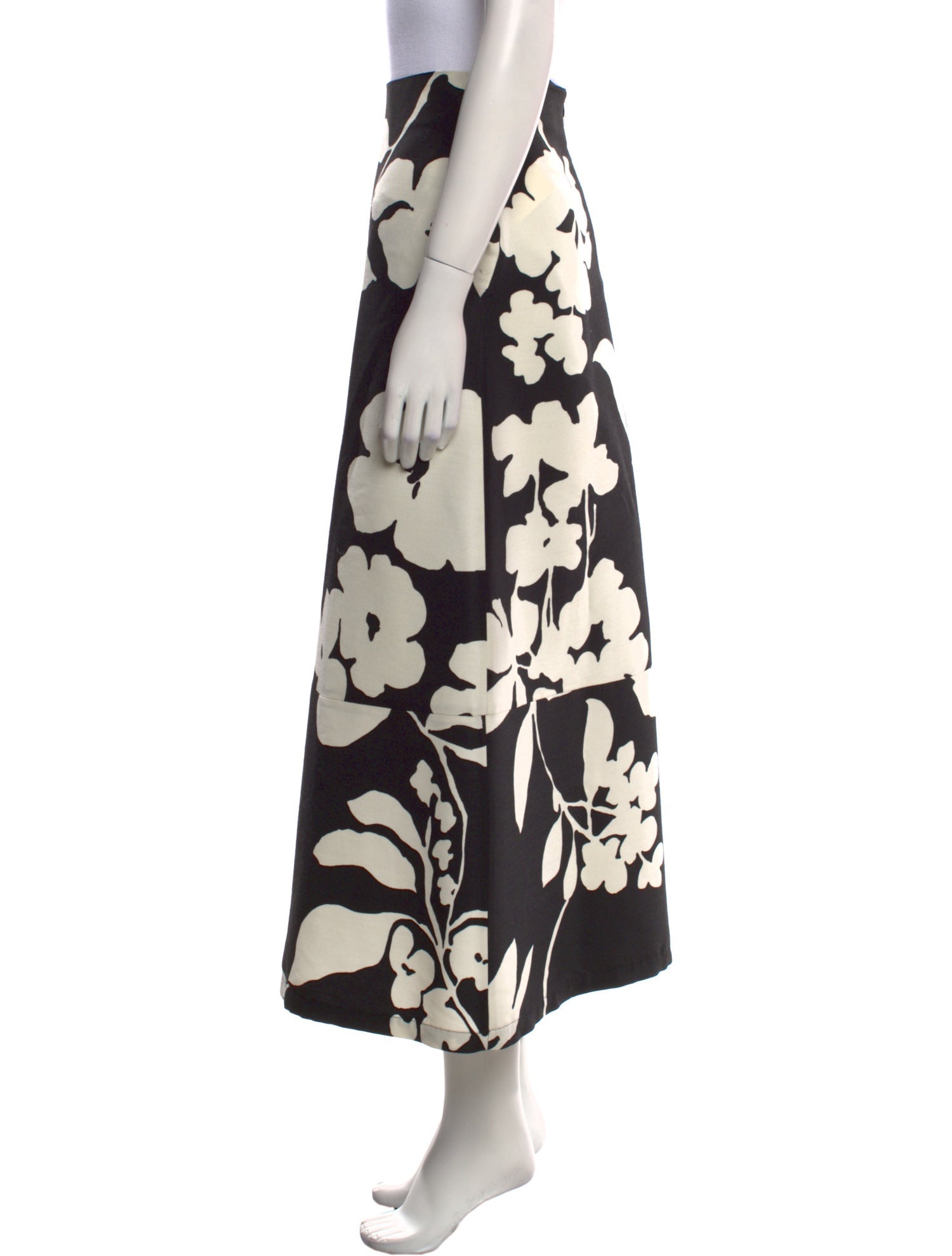 La DoubleJ Wool Midi Length Skirt