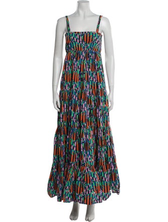 La DoubleJ Printed Long Dress