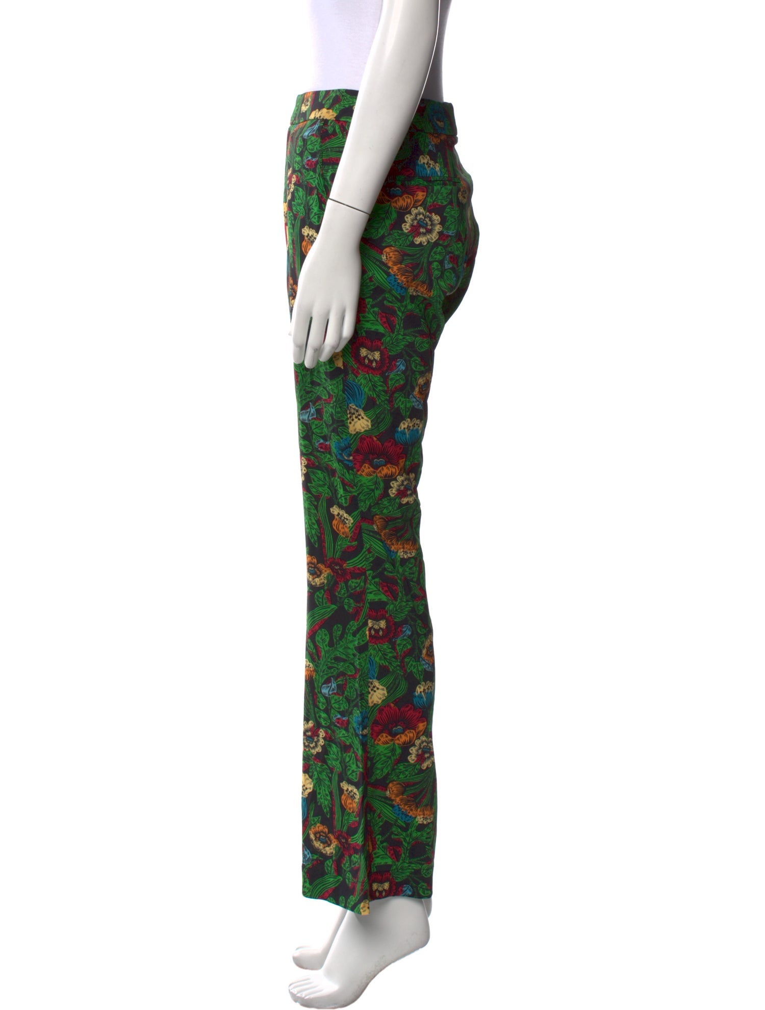 La DoubleJ Floral Print Wide Leg Pants