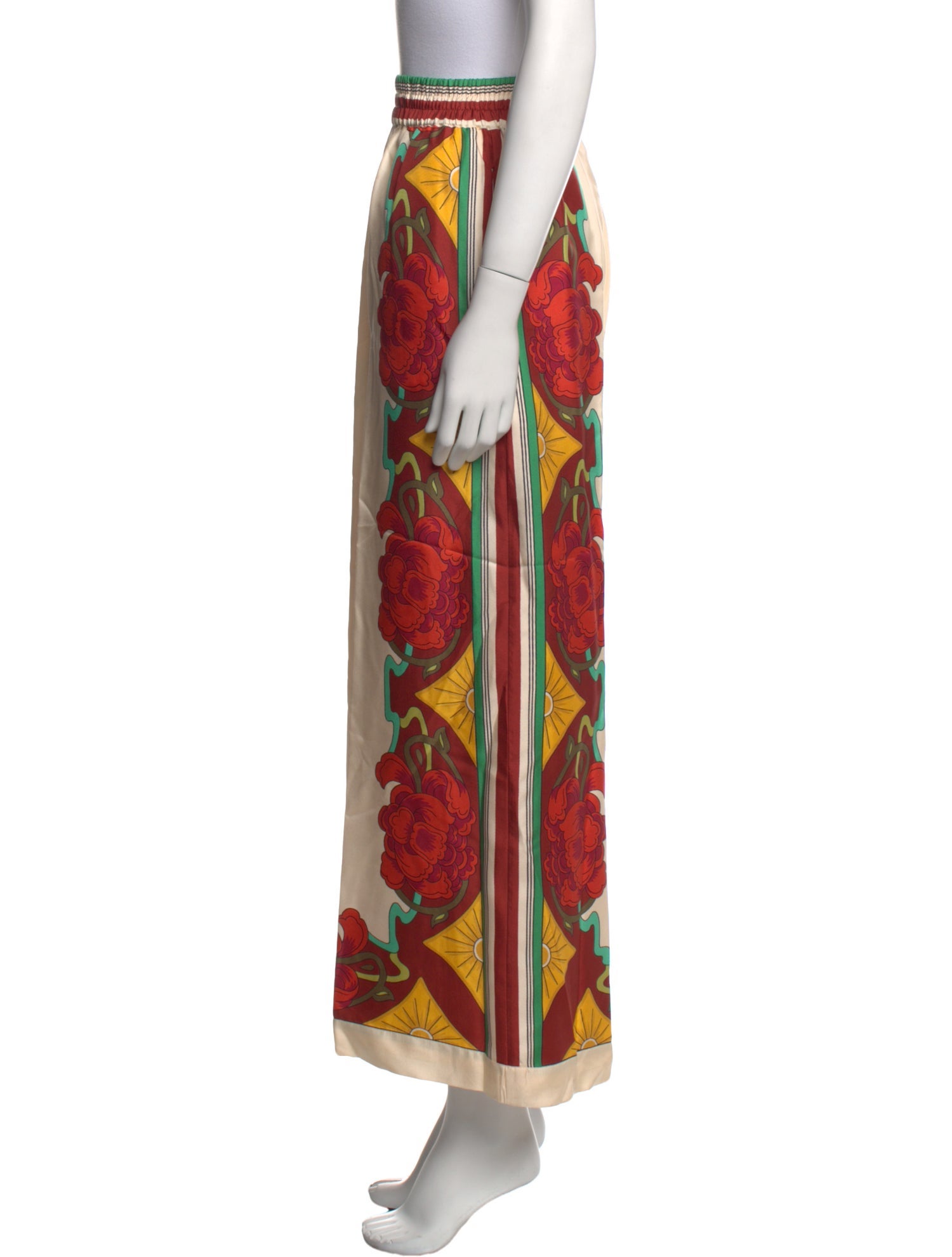 La DoubleJ Silk Wide Leg Pants