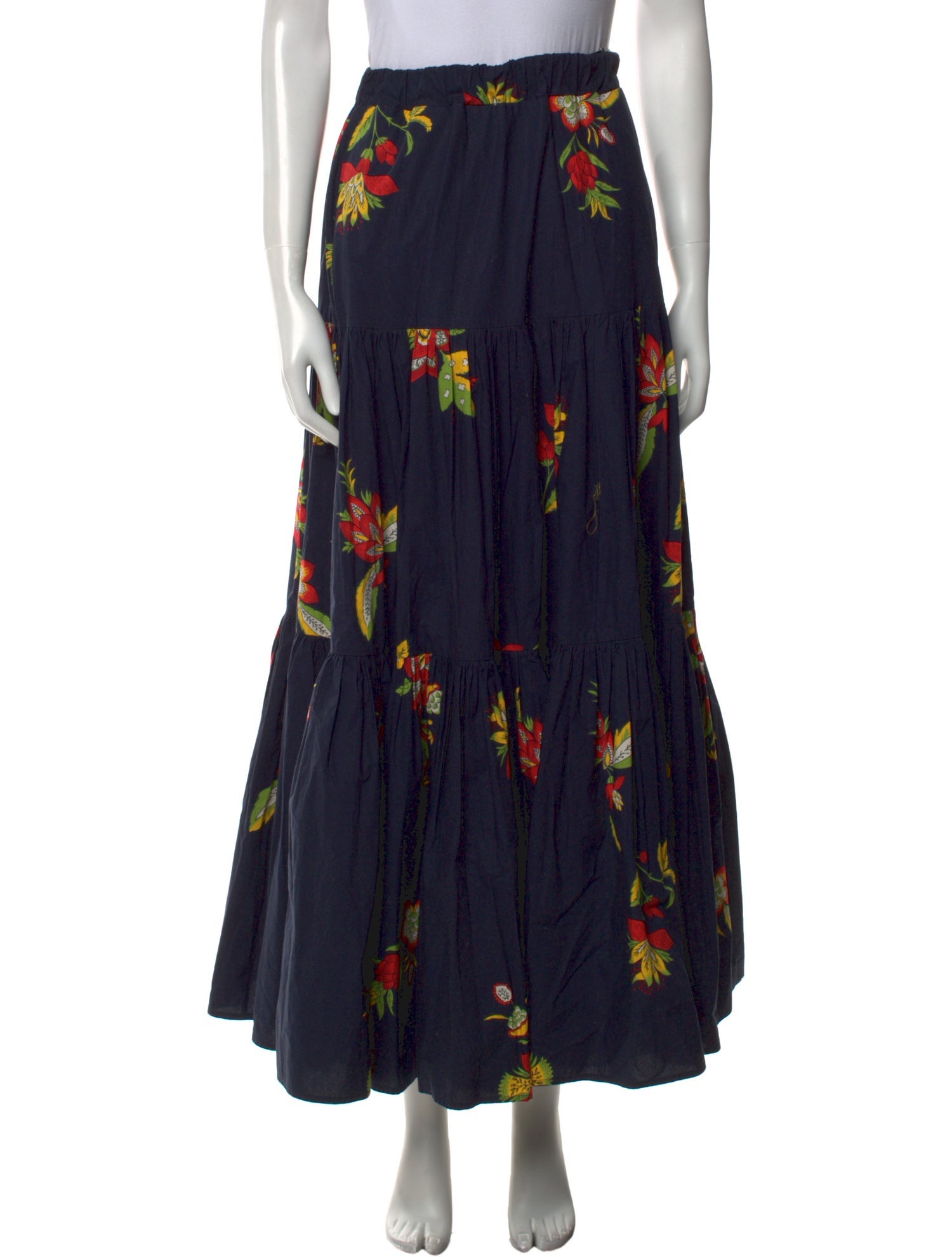 La DoubleJ Floral Print Long Skirt