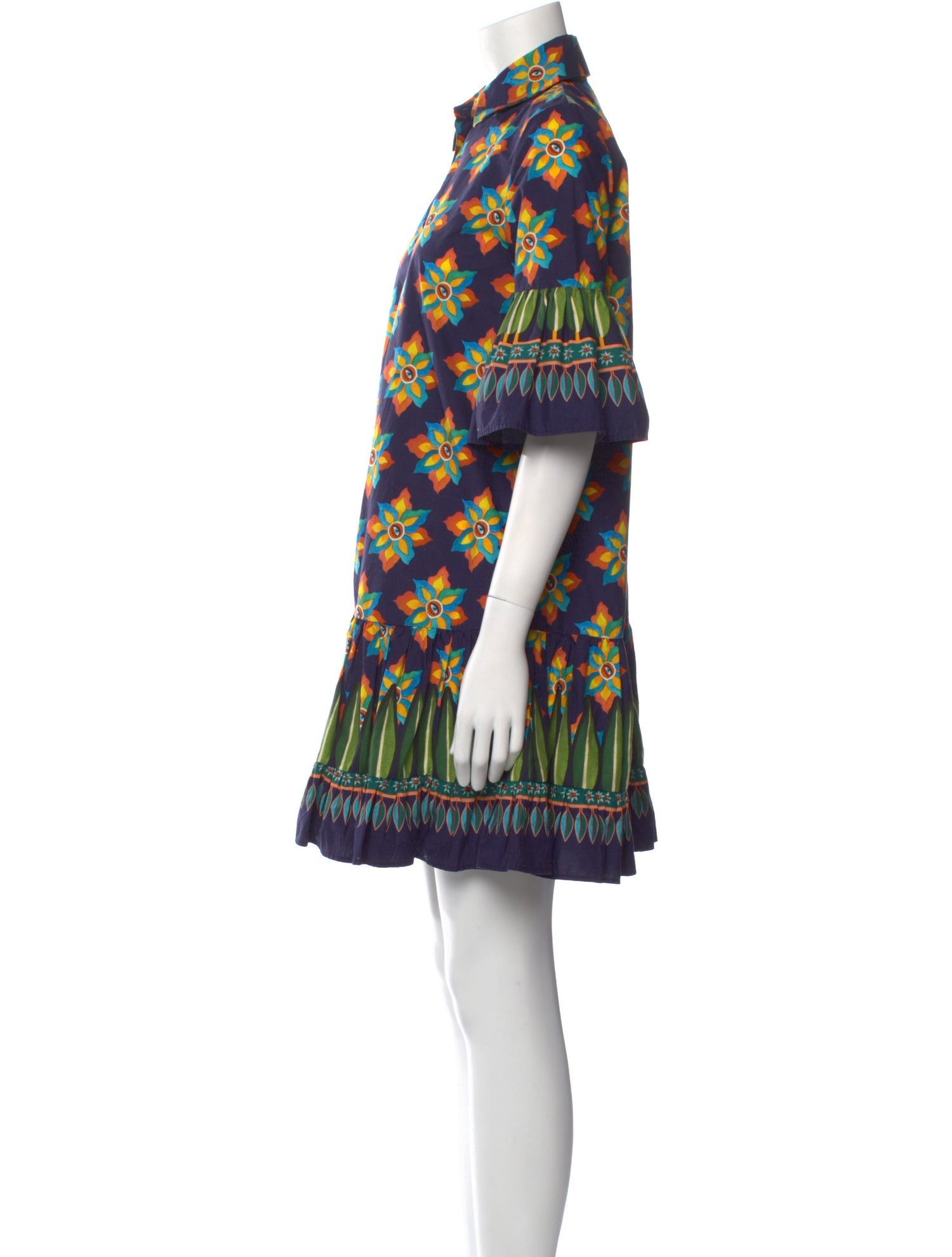 La DoubleJ Printed Mini Dress