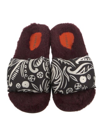 La DoubleJ Printed Mules