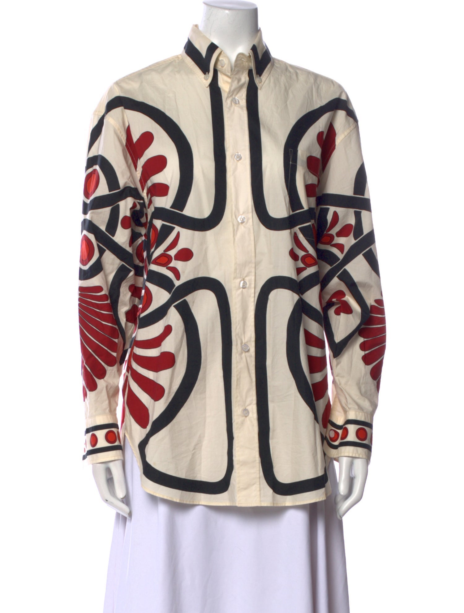 La DoubleJ Printed Long Sleeve Tunic