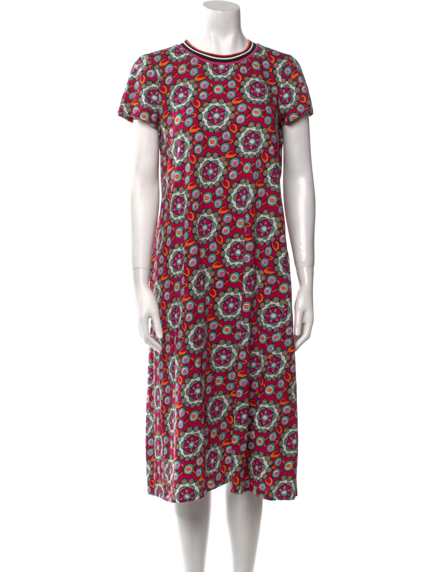 La DoubleJ Printed Midi Length Dress w/ Tags
