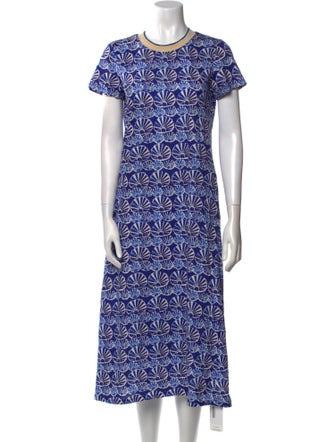 La DoubleJ Printed Midi Length Dress