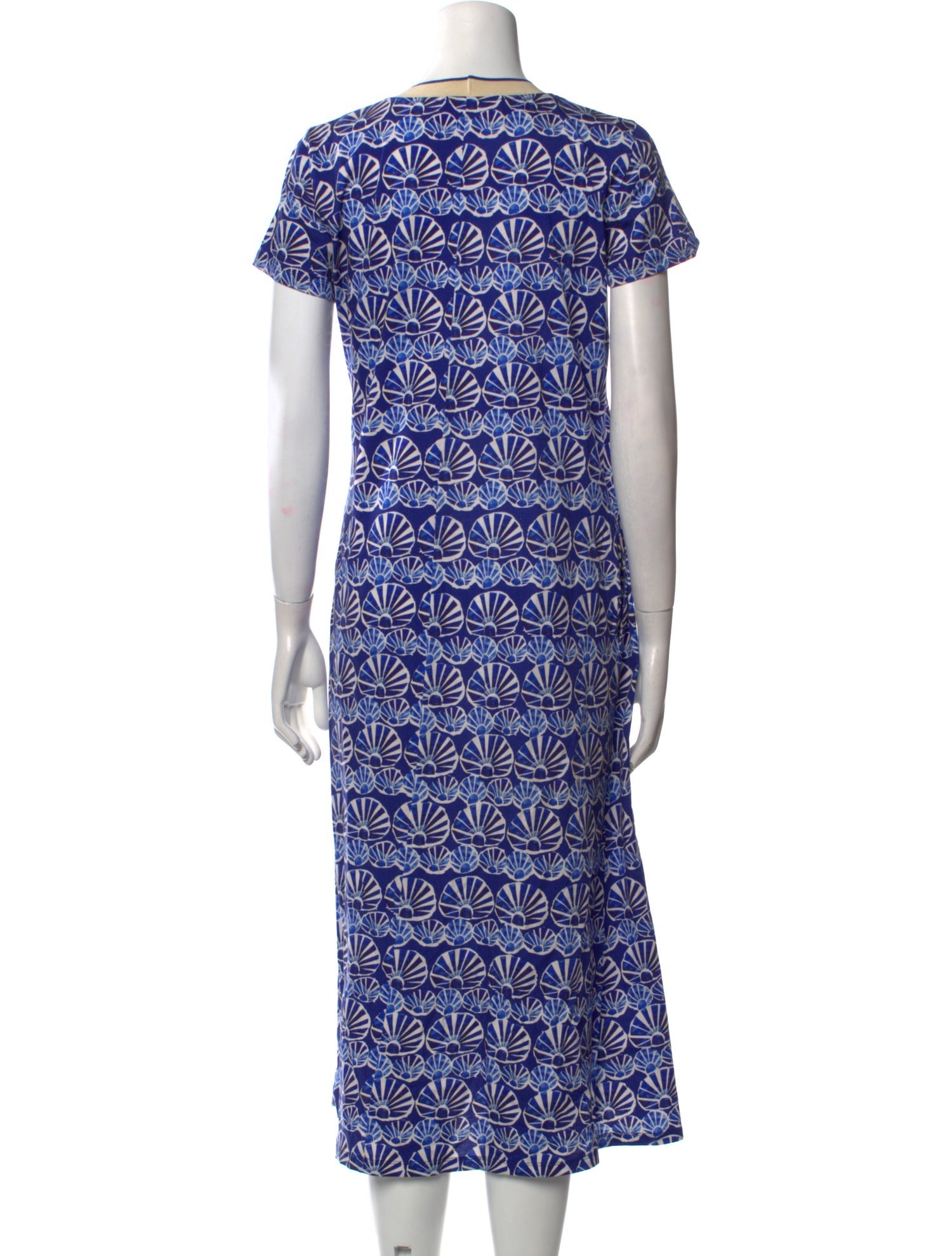 La DoubleJ Printed Midi Length Dress