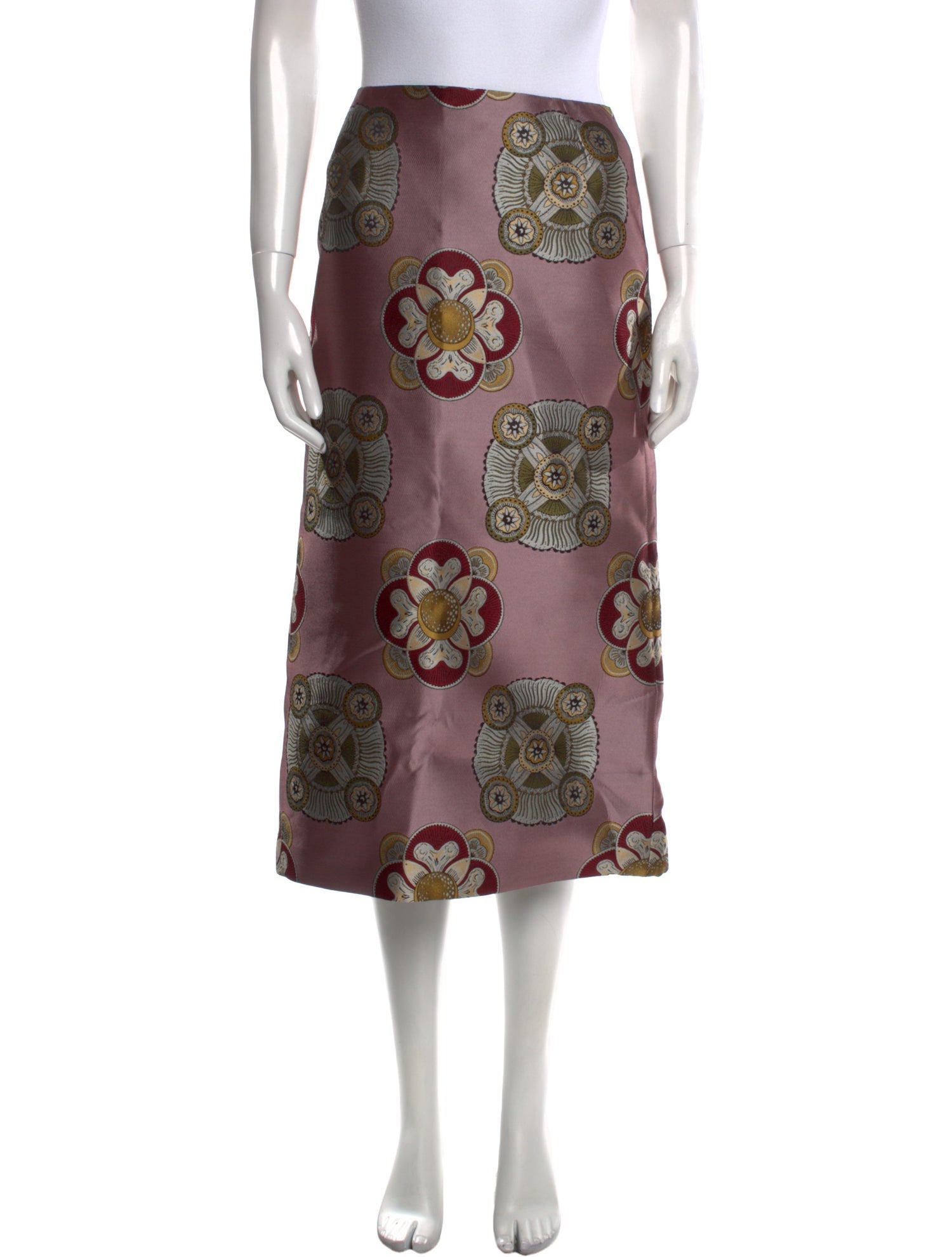 La DoubleJ Printed Knee-Length Skirt w/ Tags