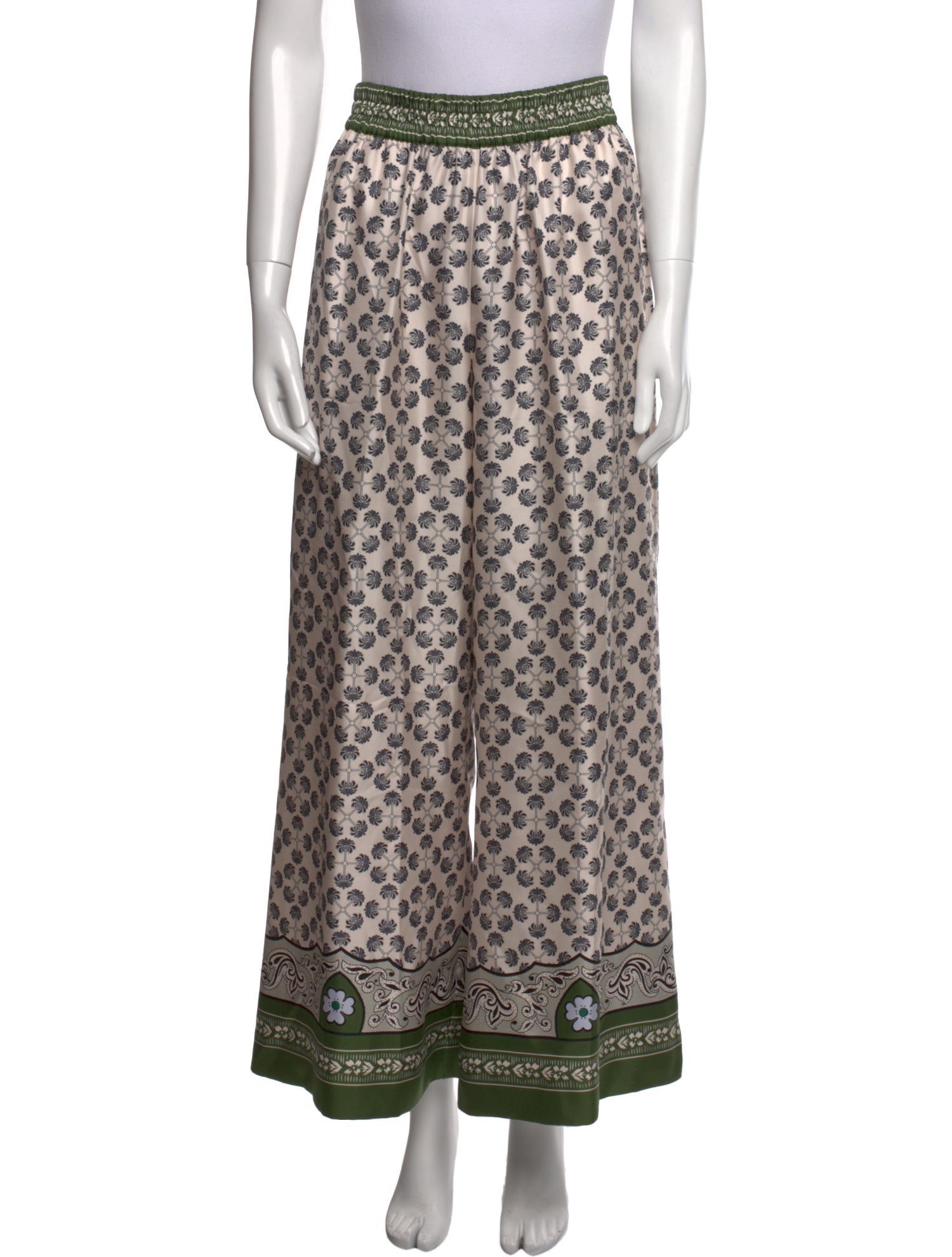 La DoubleJ Silk Wide Leg Pants