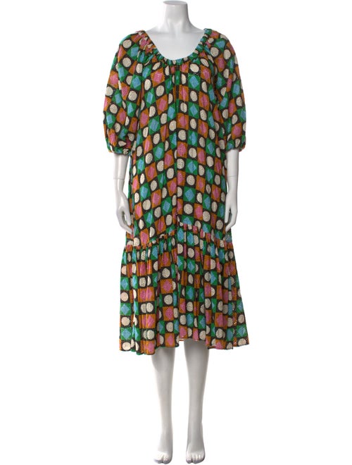 La DoubleJ Printed Long Dress