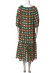 La DoubleJ Printed Long Dress